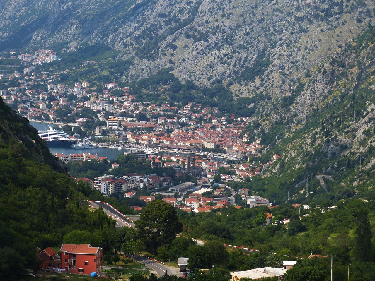 kotor montenegro view free photo