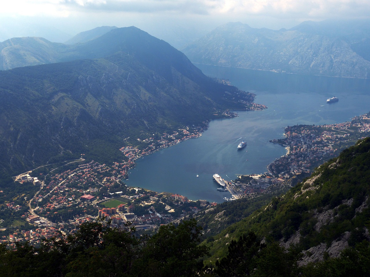 kotor montenegro view free photo