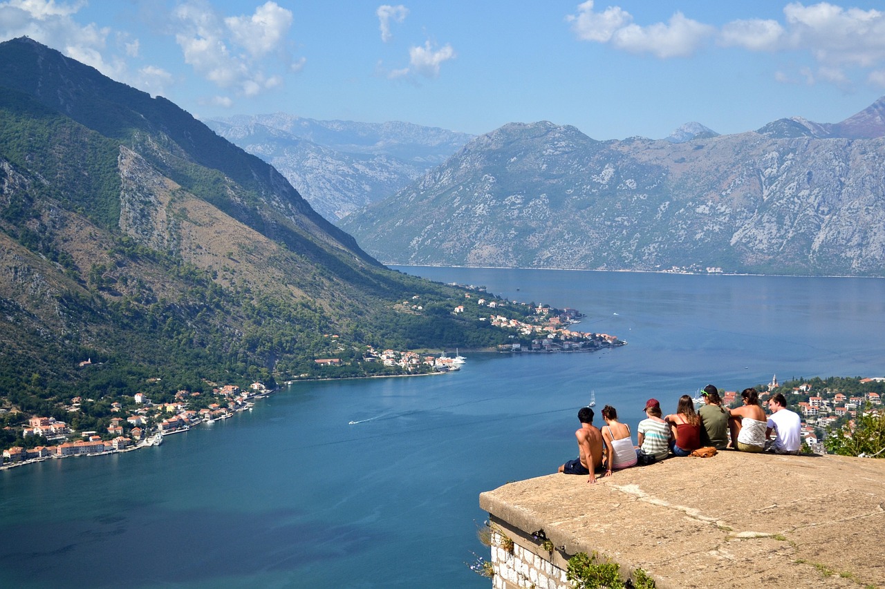 kotor montenegro people free photo