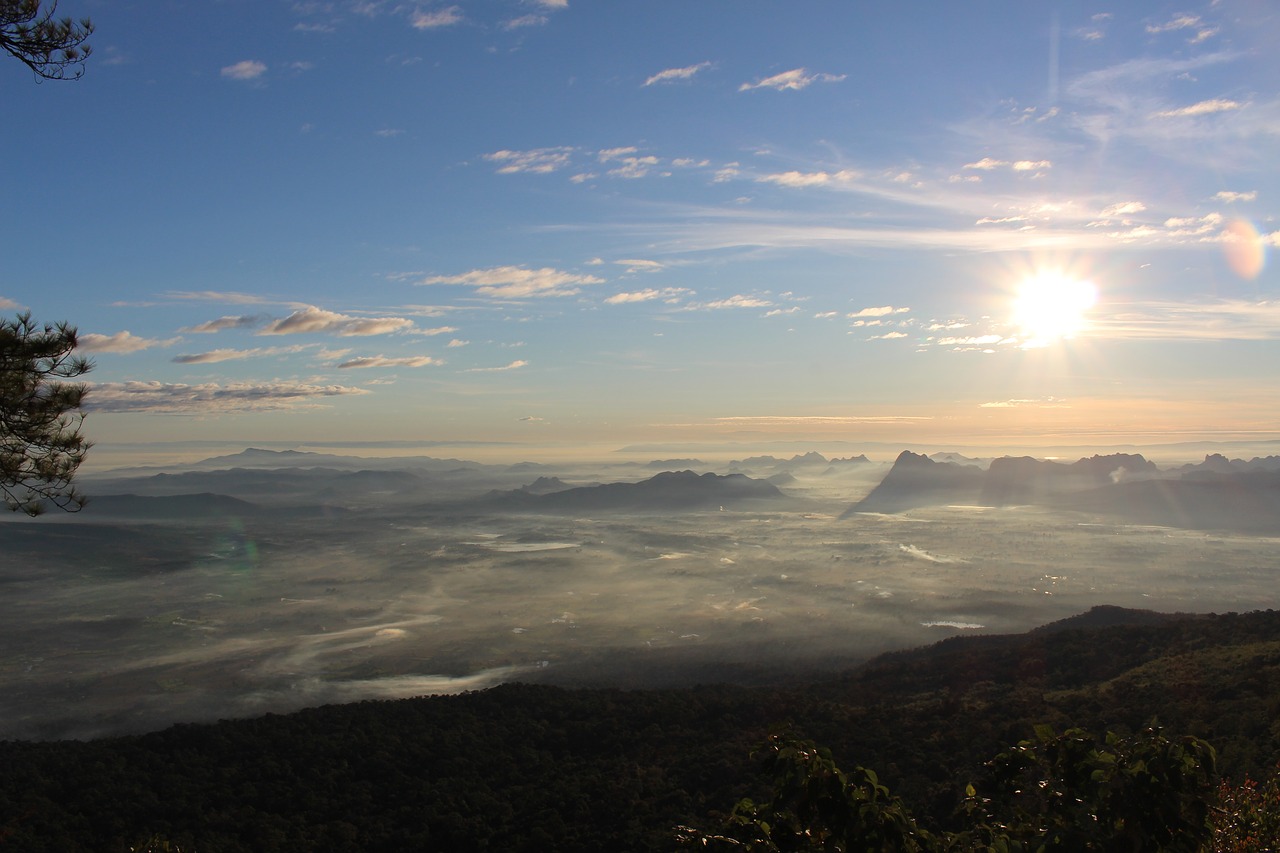 kradueng nature the sun free photo