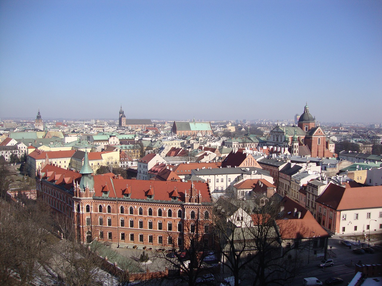 kraków poland the old town free photo