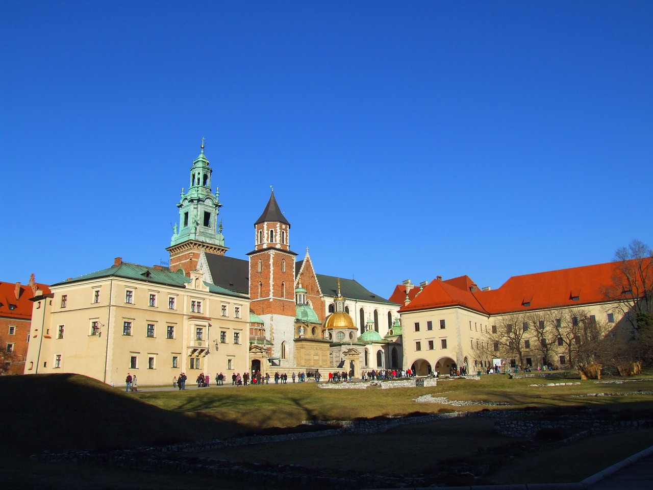 kraków wawel old free photo