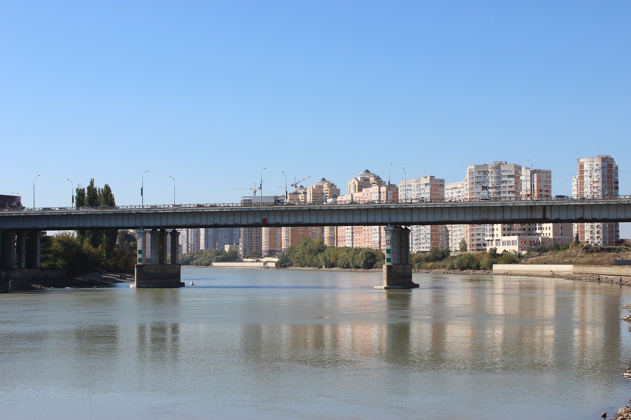 krasnodar  russia  river free photo