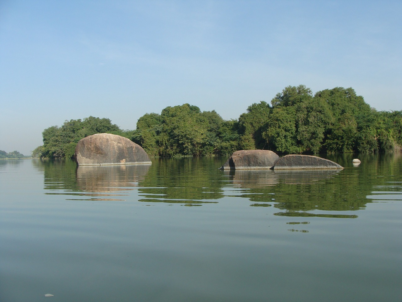 krishna river raichur karnataka free photo