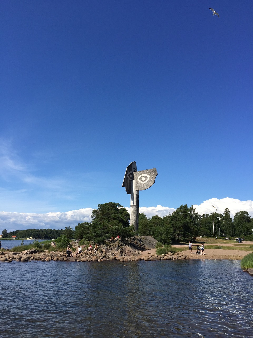 kristinehamn picasso sculpture sweden free photo