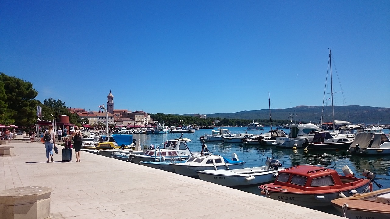 krk croatia holiday free photo