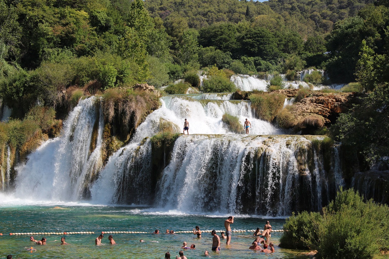 krka  water  croatia free photo