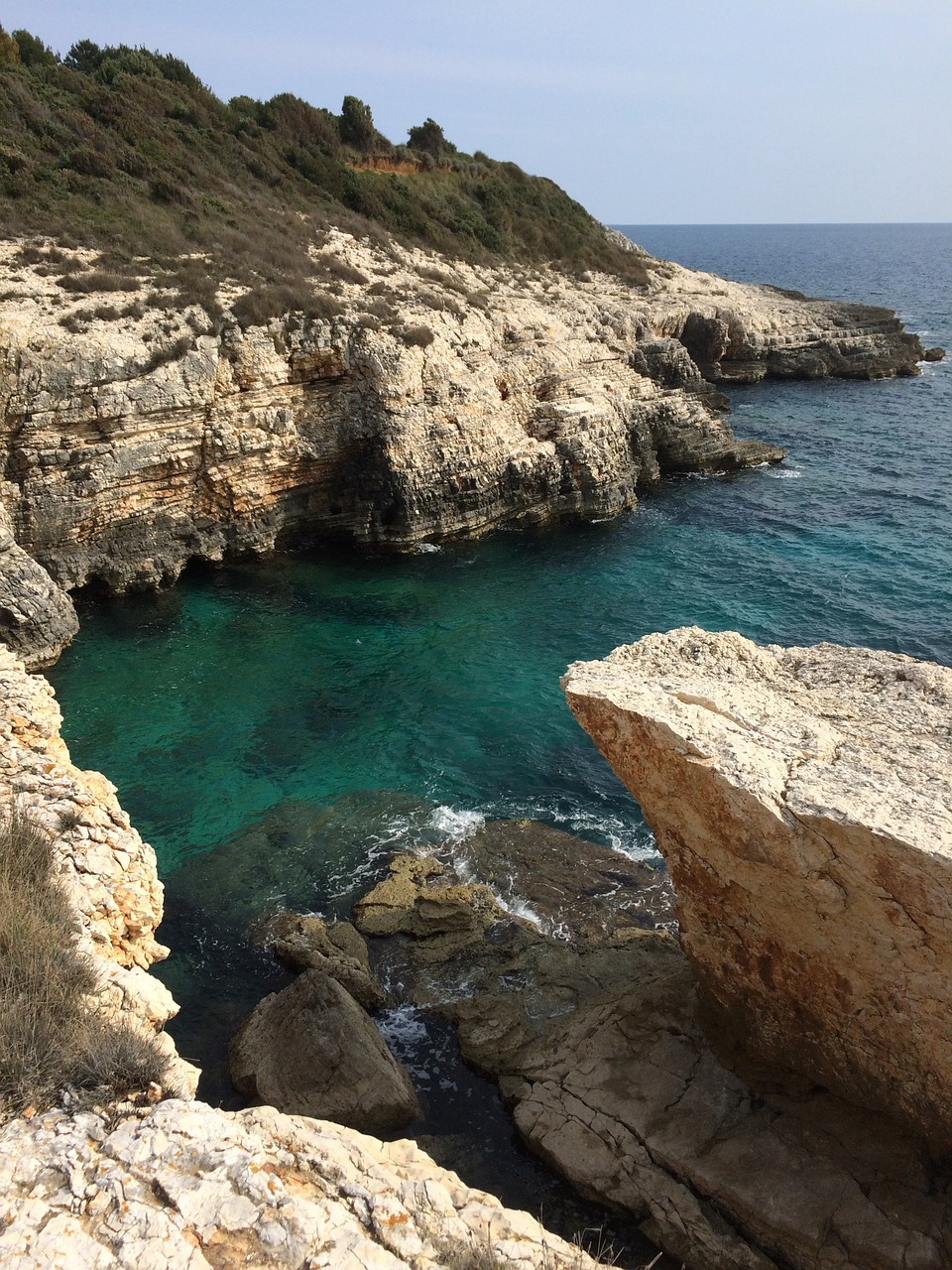 croatia adria coastline free photo