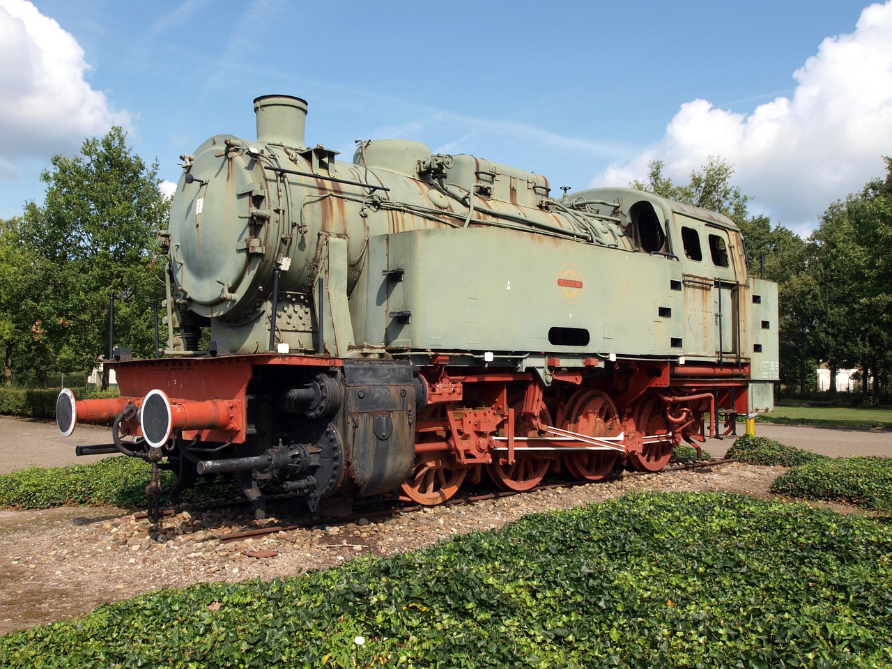 krupp locomotive transportation free photo