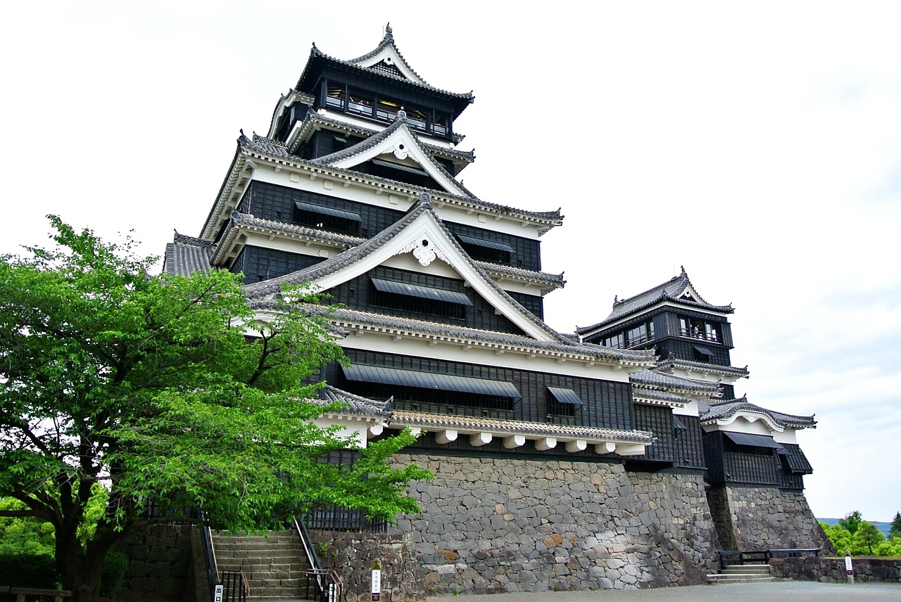 kumamoto castle heritage free photo