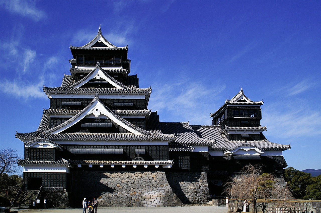 kumamoto castle castle building free photo
