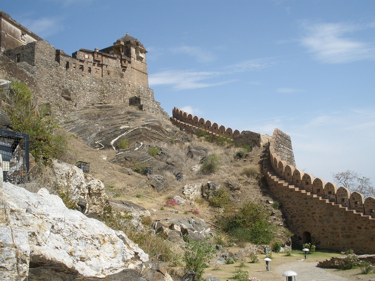 kumbhal garh rajasthan heritage fort free photo