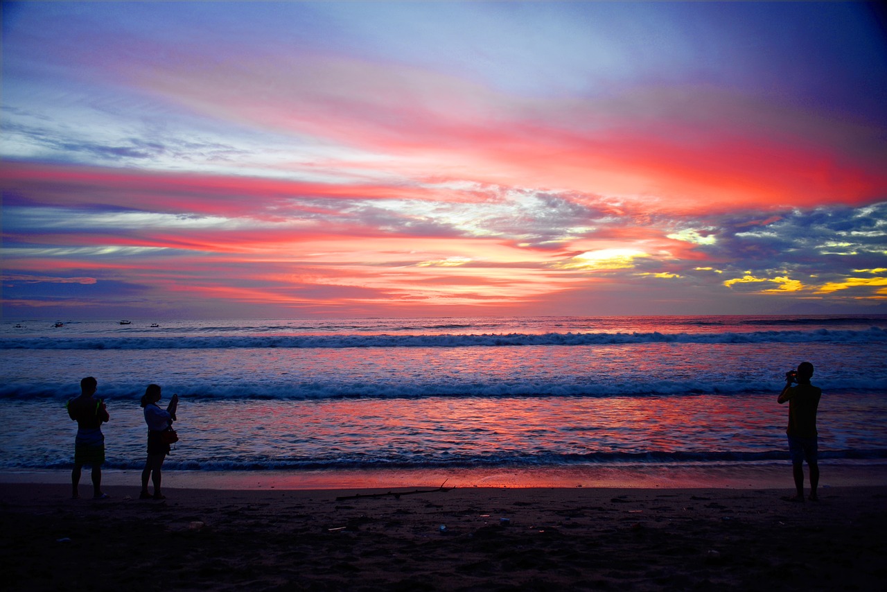 kuta beach kuta bali free photo