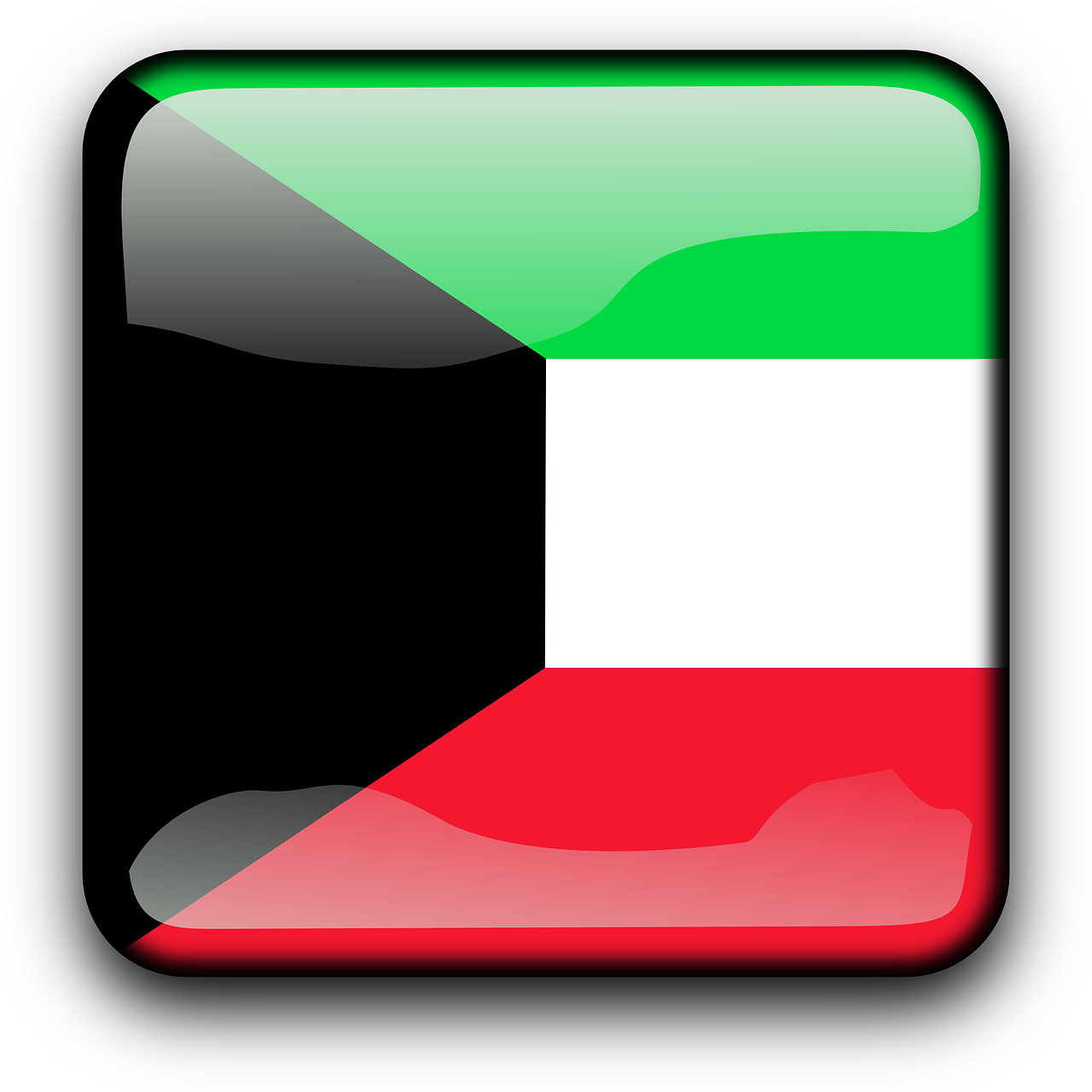 kuwait flag country free photo