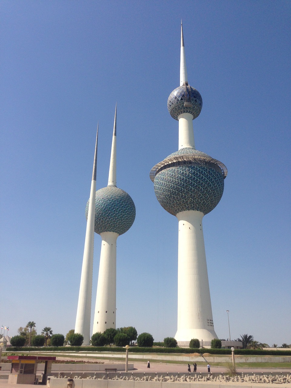 kuwait towers arabia free photo