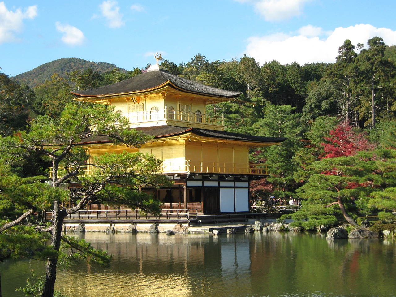 kyoto japan kinkakuji free photo