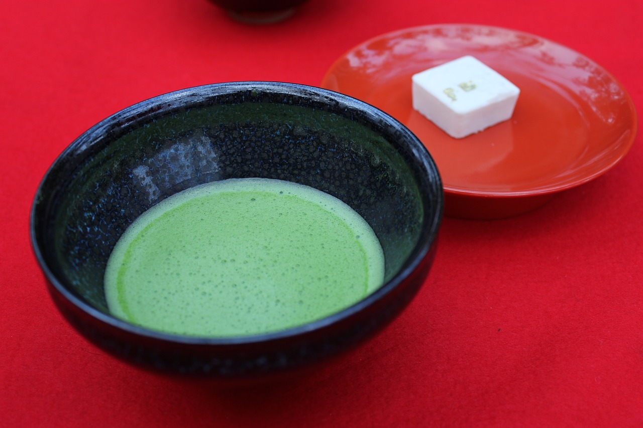 kyoto matcha green tea break free photo