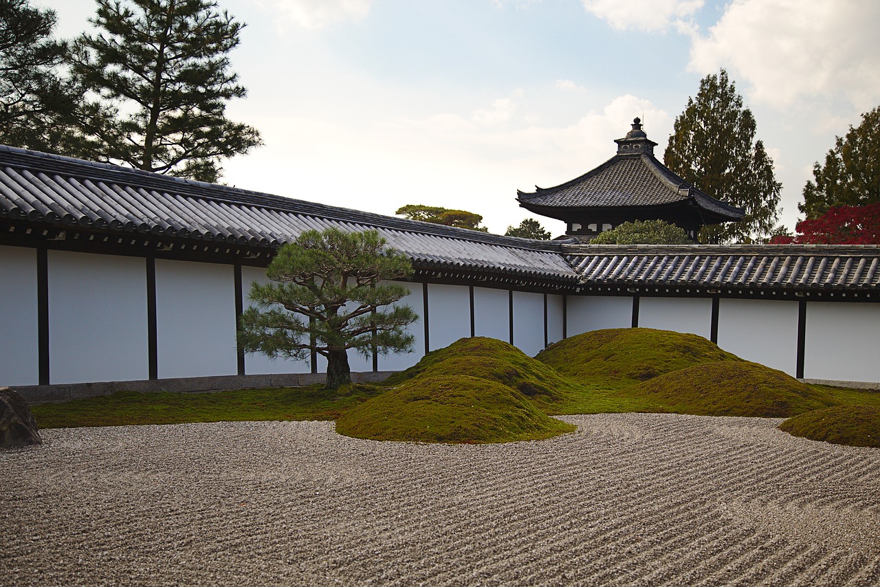 kyoto  temple  garden free photo