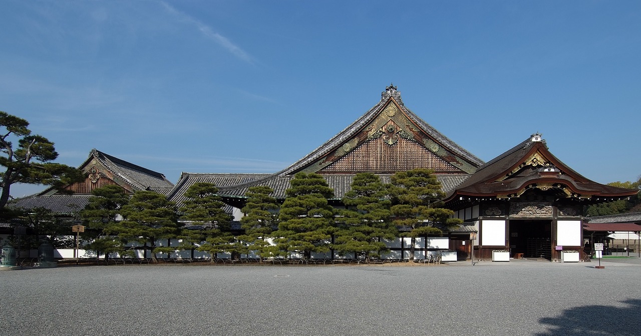 kyoto castle japan free photo