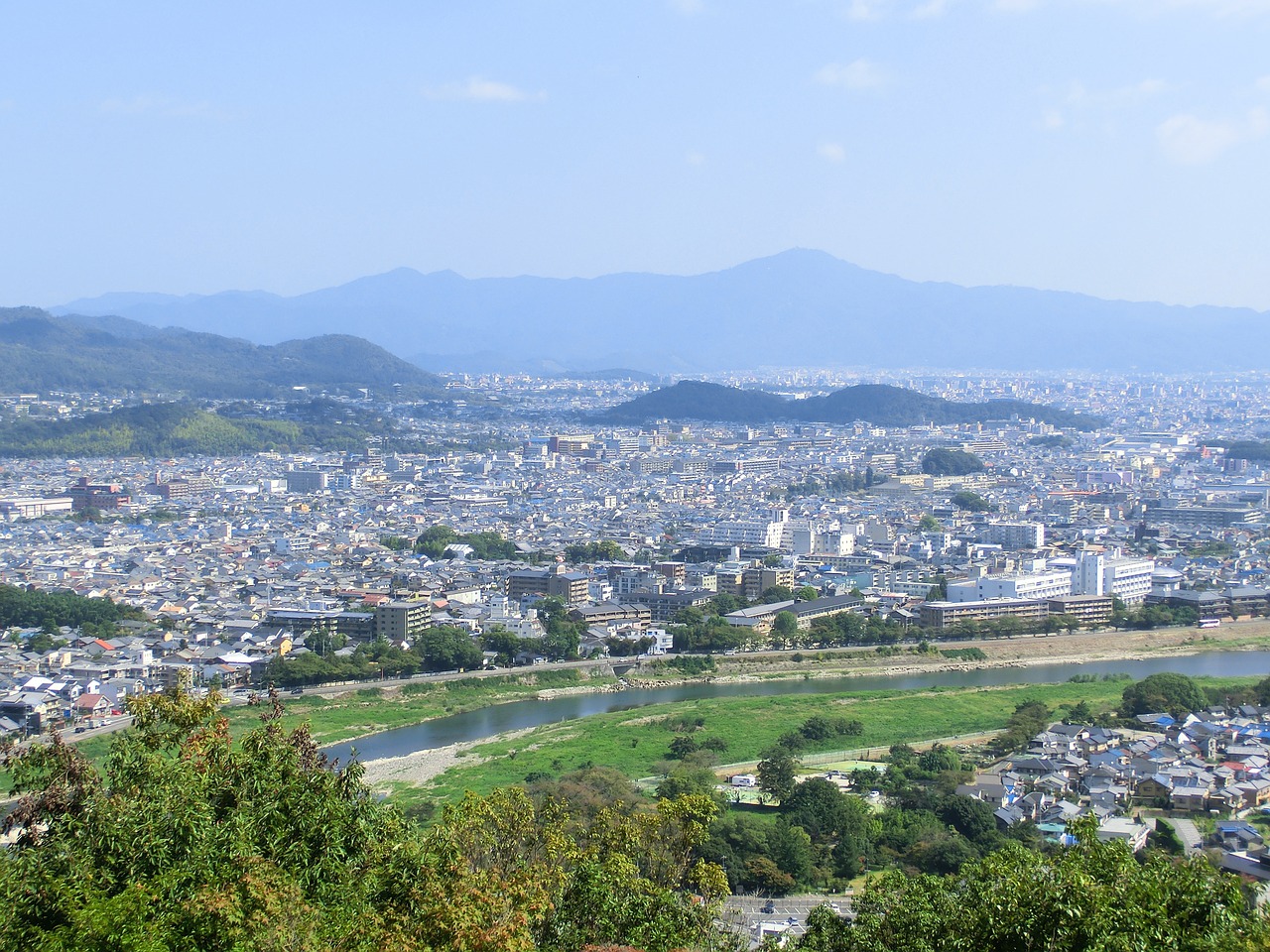 kyoto japan cityscape free photo