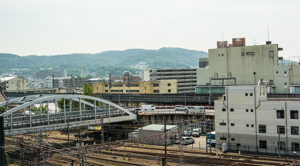 kyoto station japan city free photo