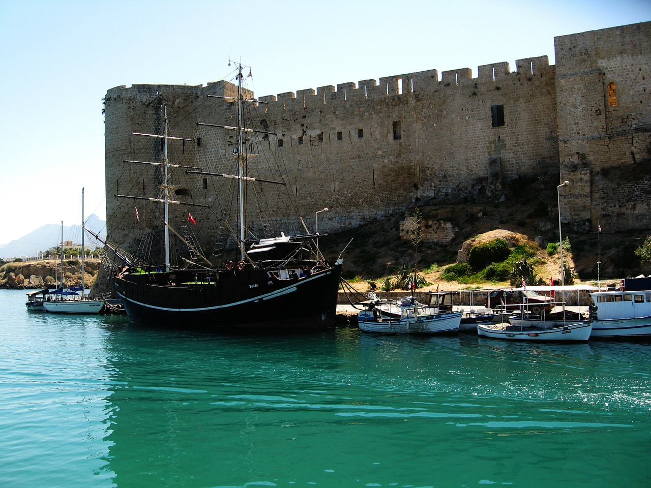 kyrenia cyprus castle free photo