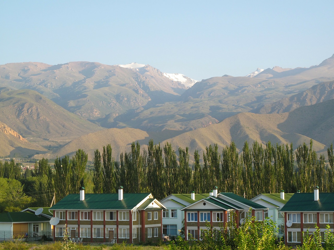 kyrgyz republic landscape mountains free photo