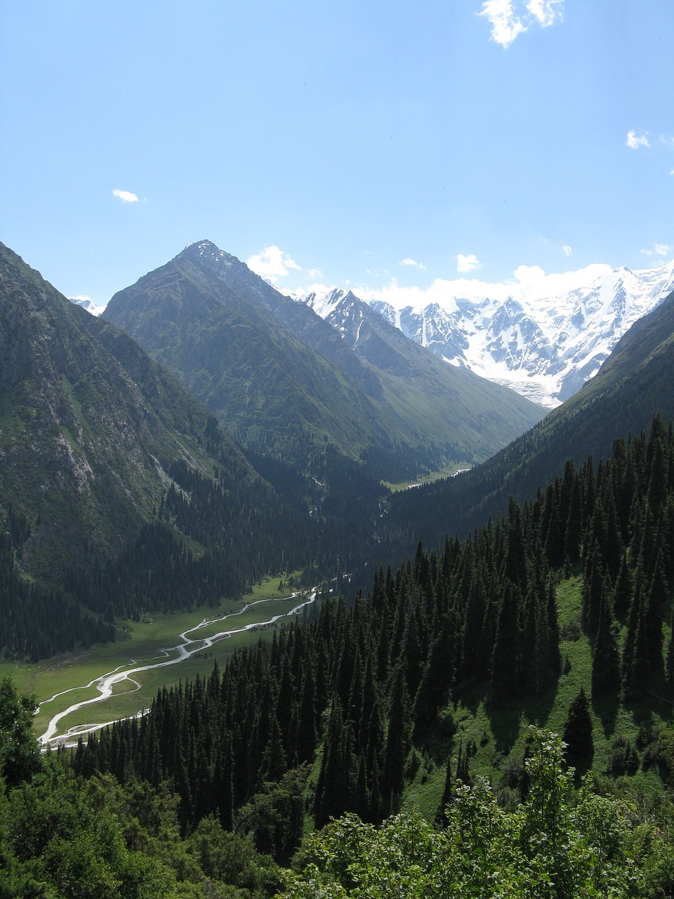 kyrgyzstan mountains nature free photo