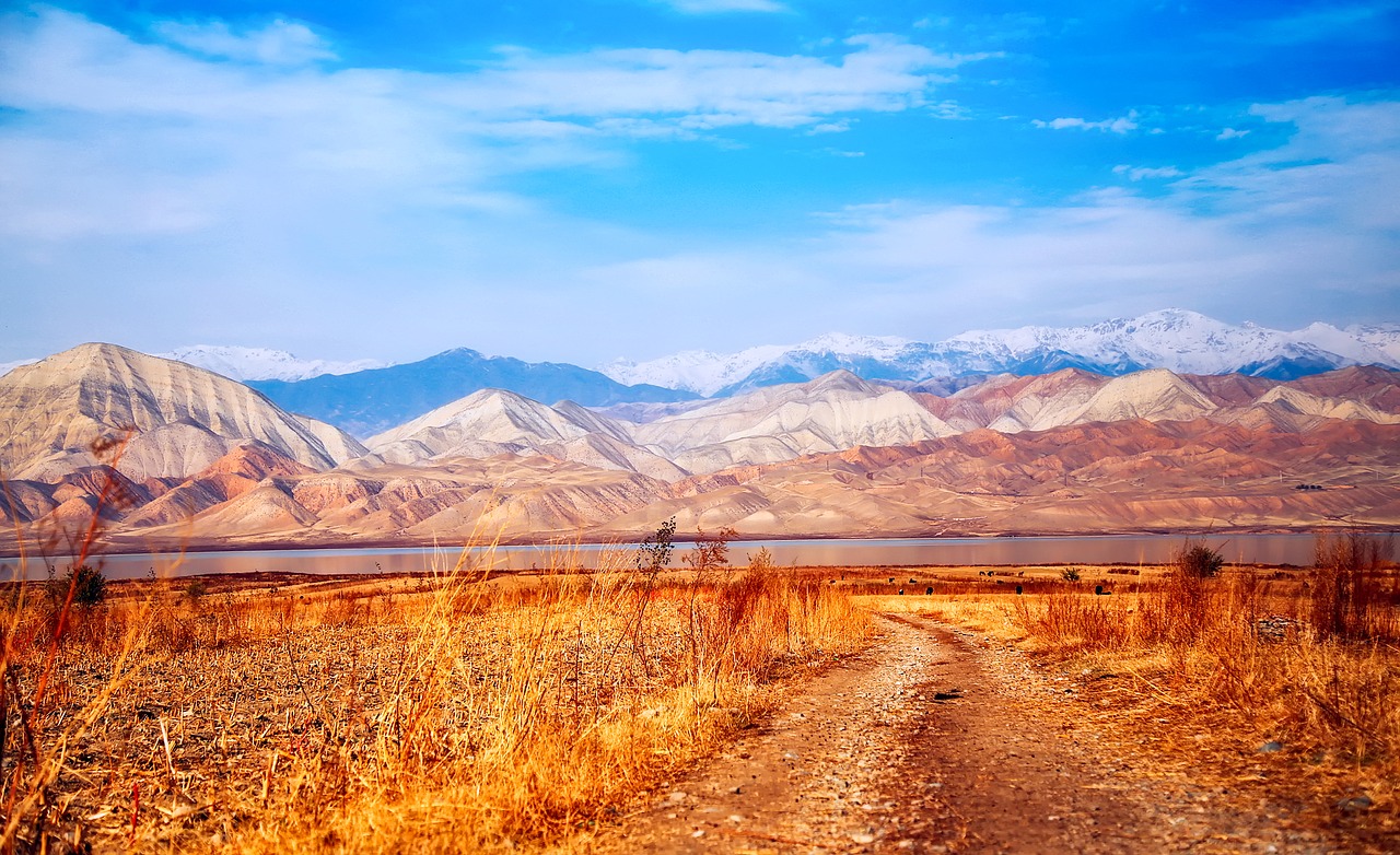 kyrgyzstan landscape mountains free photo