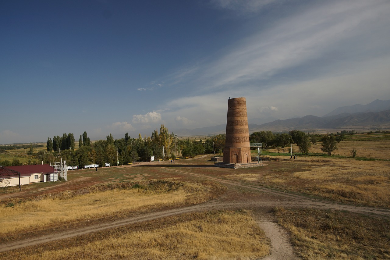 kyrgyzstan  burana  landscape free photo