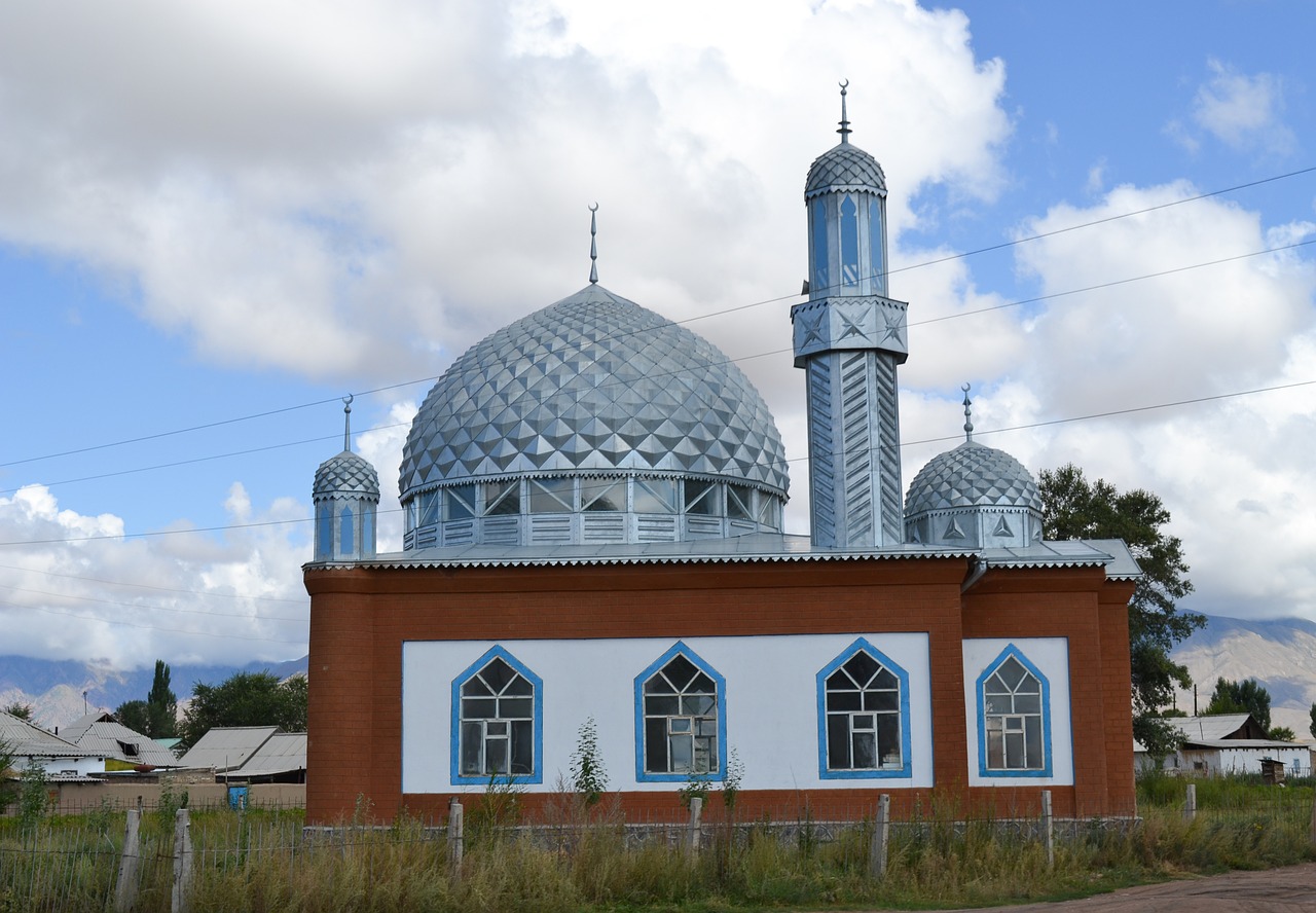 kyrgyzstan mosque islam free photo