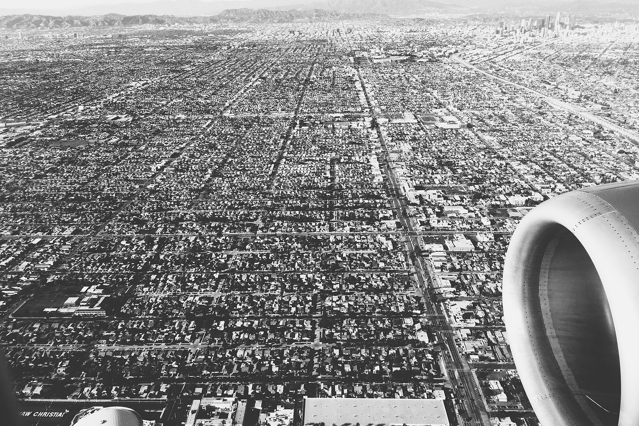 la los angeles aerial free photo