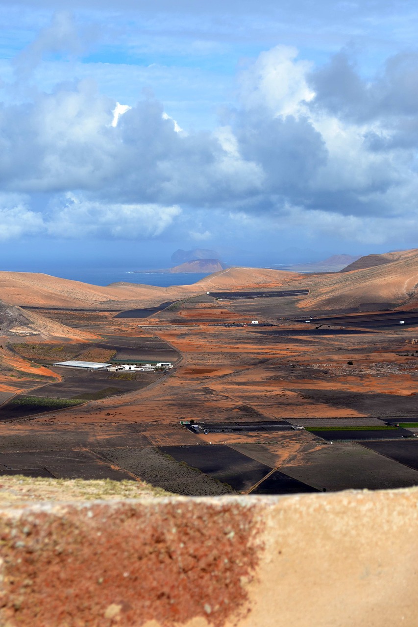 la graciosa canary islands landscape free photo