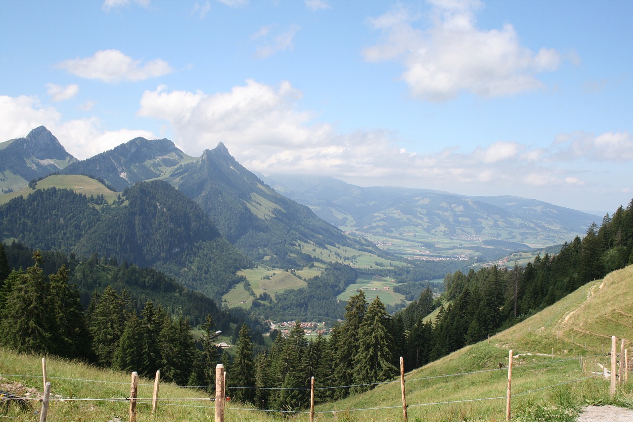la gruyère nature and landscape the alpine foothills free photo