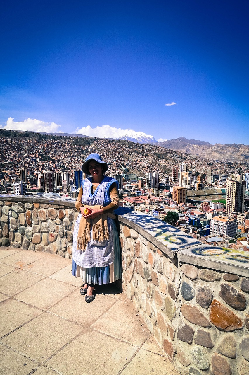 la paz bolivia woman free photo