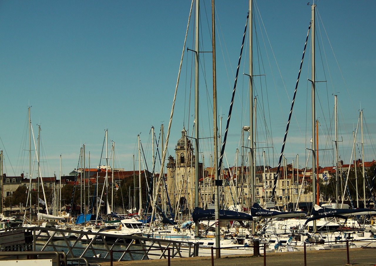 la rochelle city promenade free photo