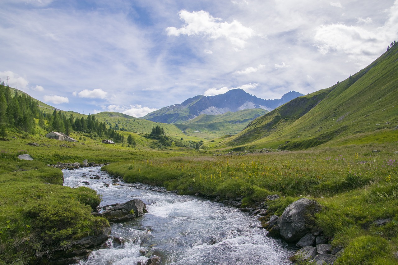 la thuile aosta valley alps free photo