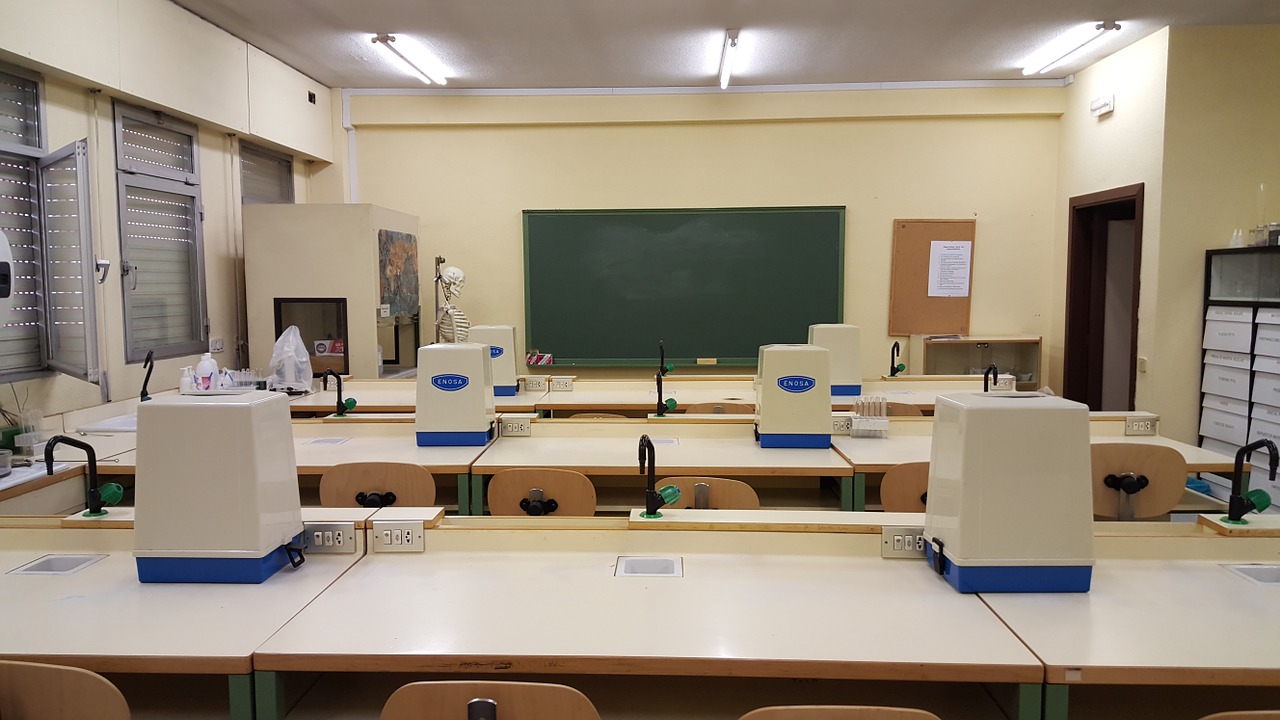 lab classroom school free photo