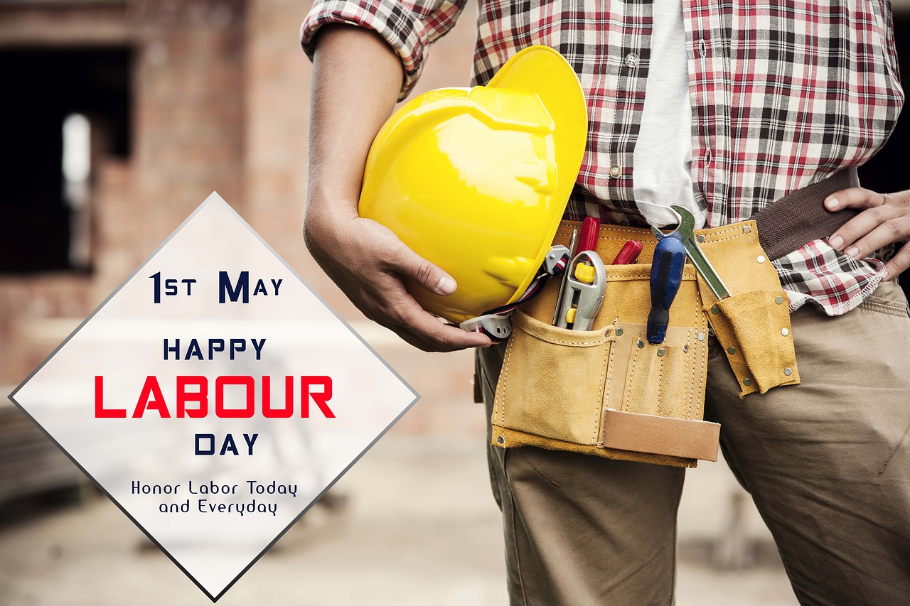 labor day  1st may  banner free photo