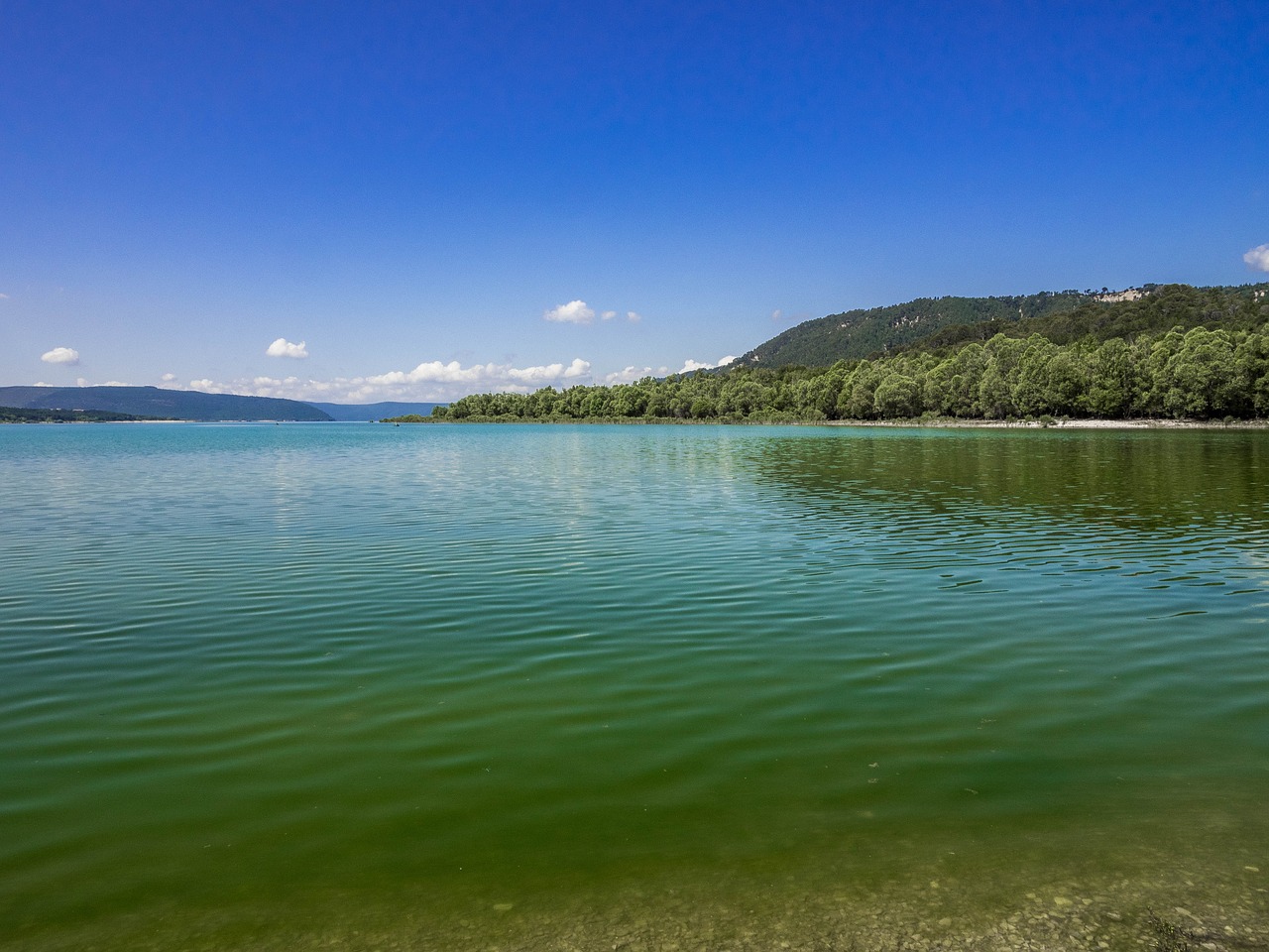 lac de saint croix  lake  provence free photo