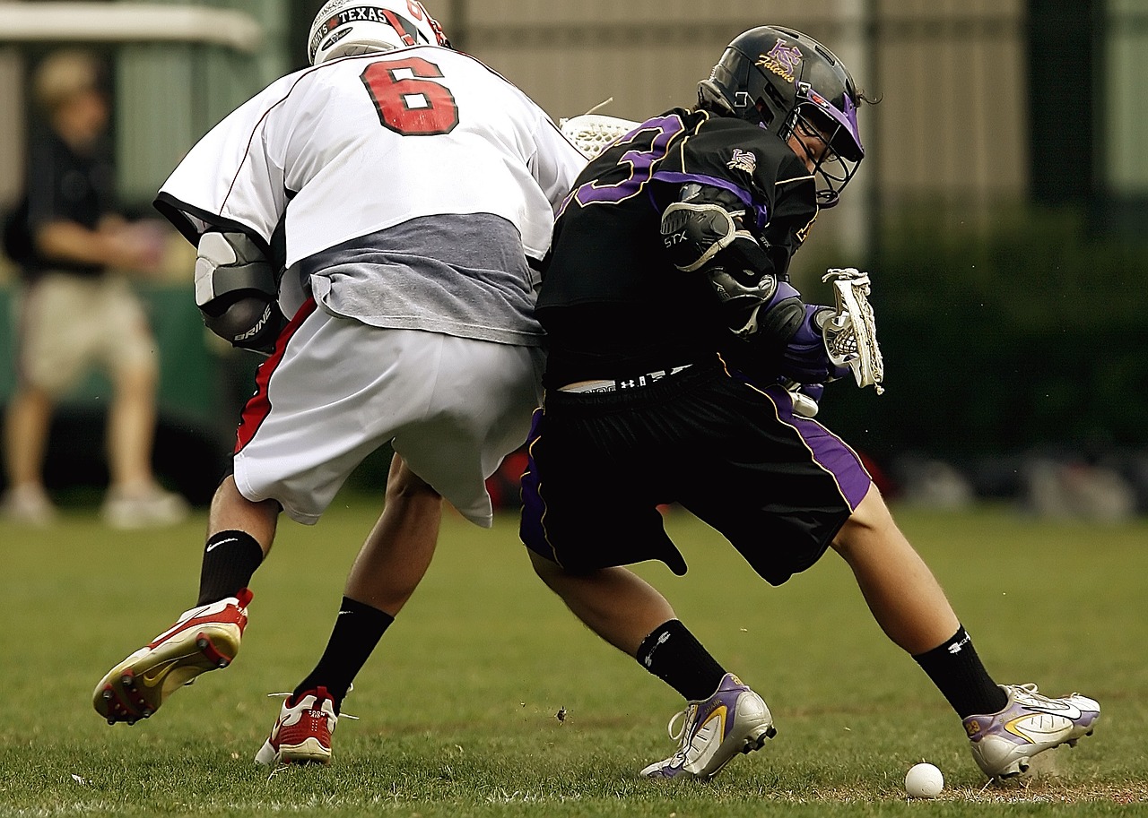 lacrosse competition collision free photo