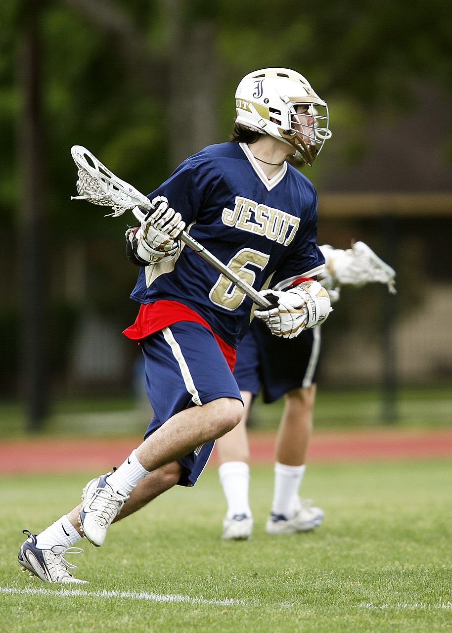 lacrosse action player free photo