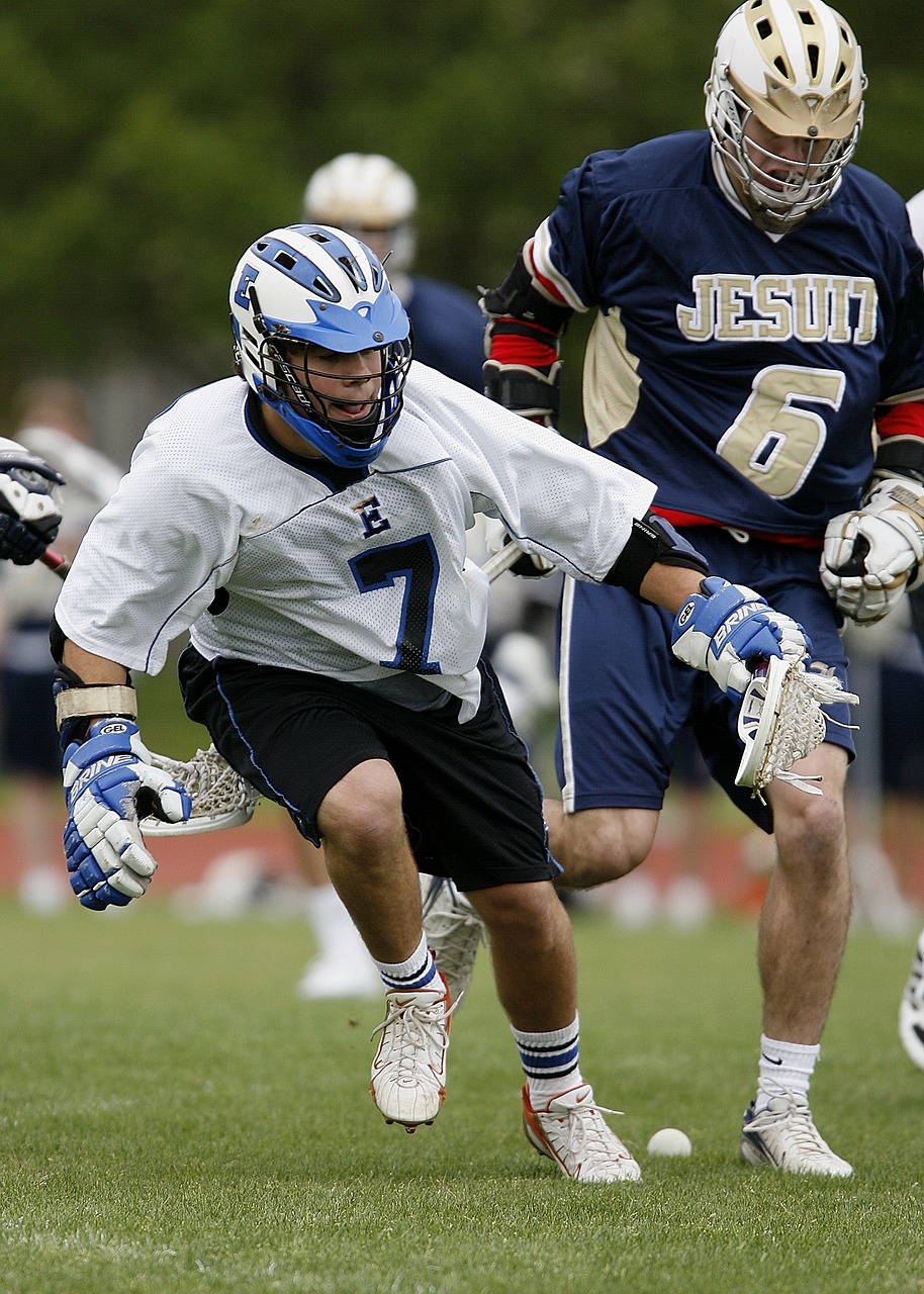 lacrosse player game free photo