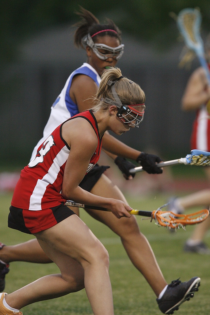 lacrosse girls action free photo