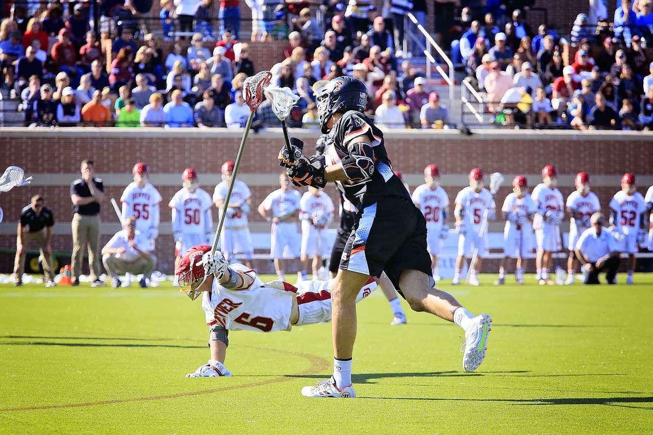 lacrosse college game free photo