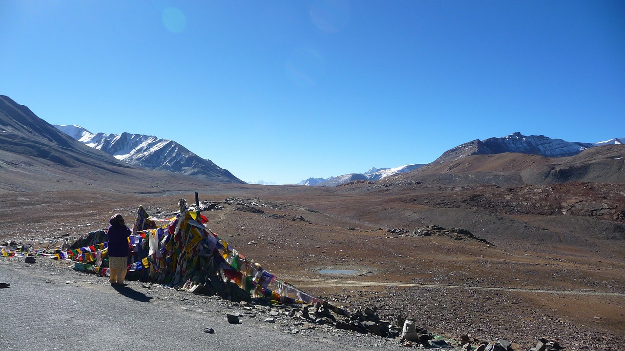 ladakh india mountain free photo