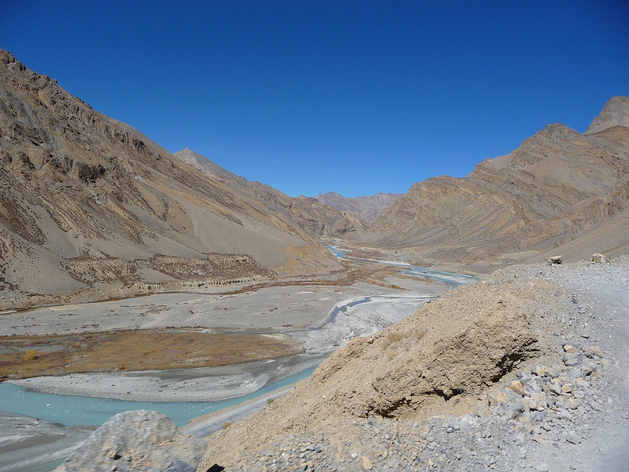 ladakh india mountain free photo