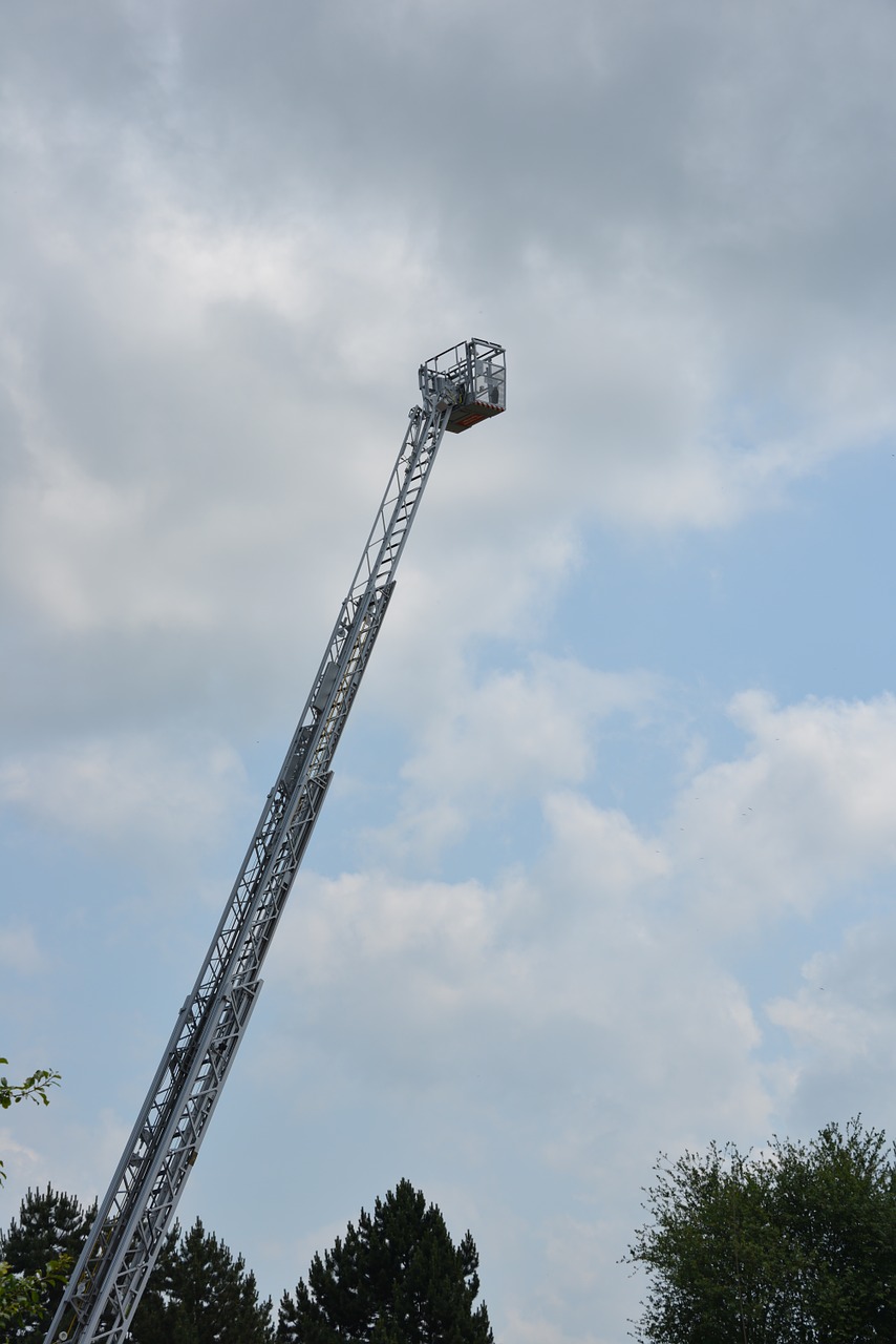 ladder head of rescue fire free photo