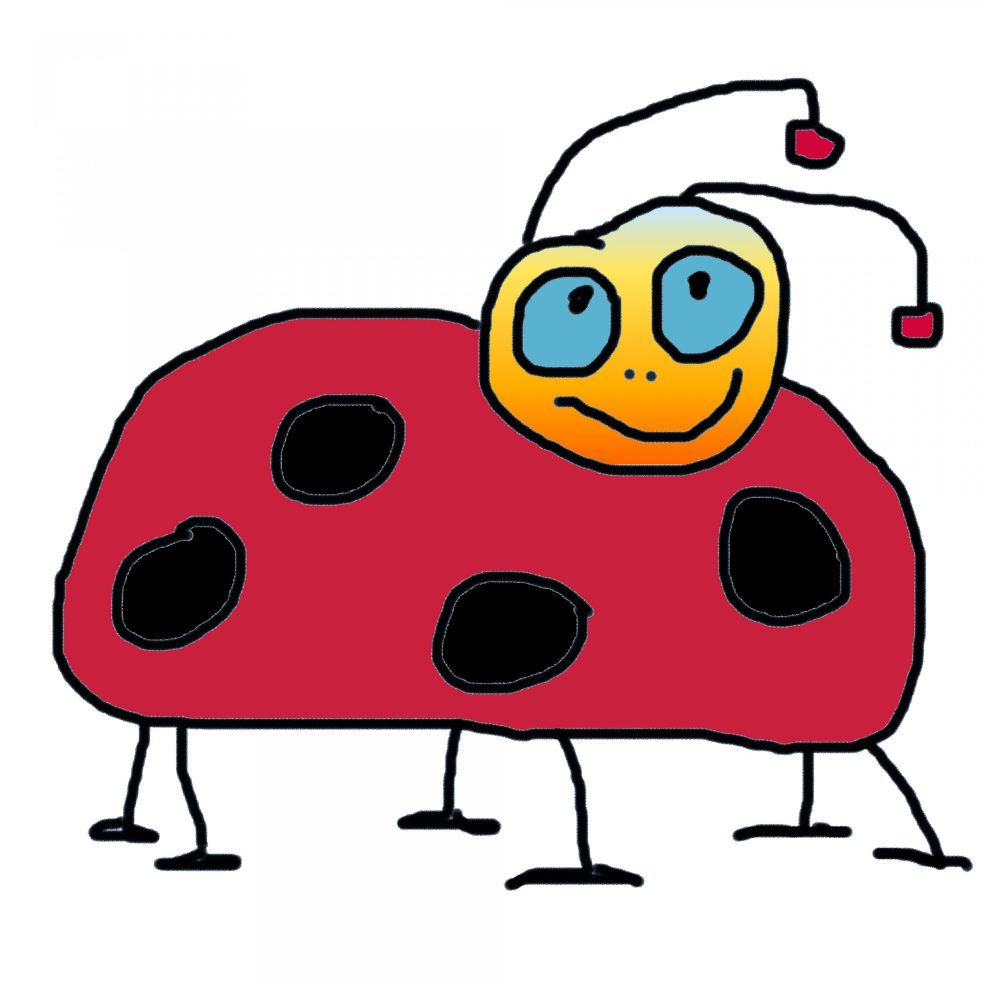 lady bug cartoon free photo