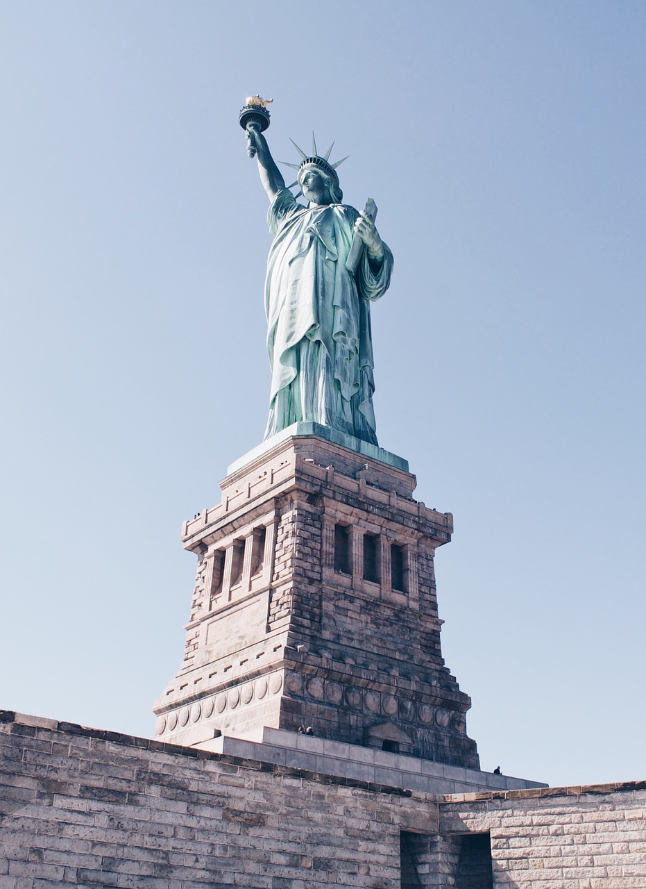 lady liberty liberty island new york free photo